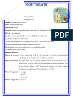 Proiect - Didactic ED - PLASTICA