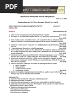 18CS55 ADP Question Bank Module 3, 4 and 5