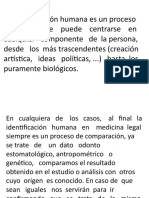 Exposicion de Medios de Identificacion Humana