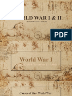 World War I & Ii: By: Kris Wenzel A. Santos