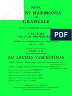 Nova Organi Harmonia Ad Graduale. Volumen VII