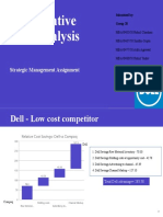 Dell Relative Cost Analysis: Strategic Management Assignment