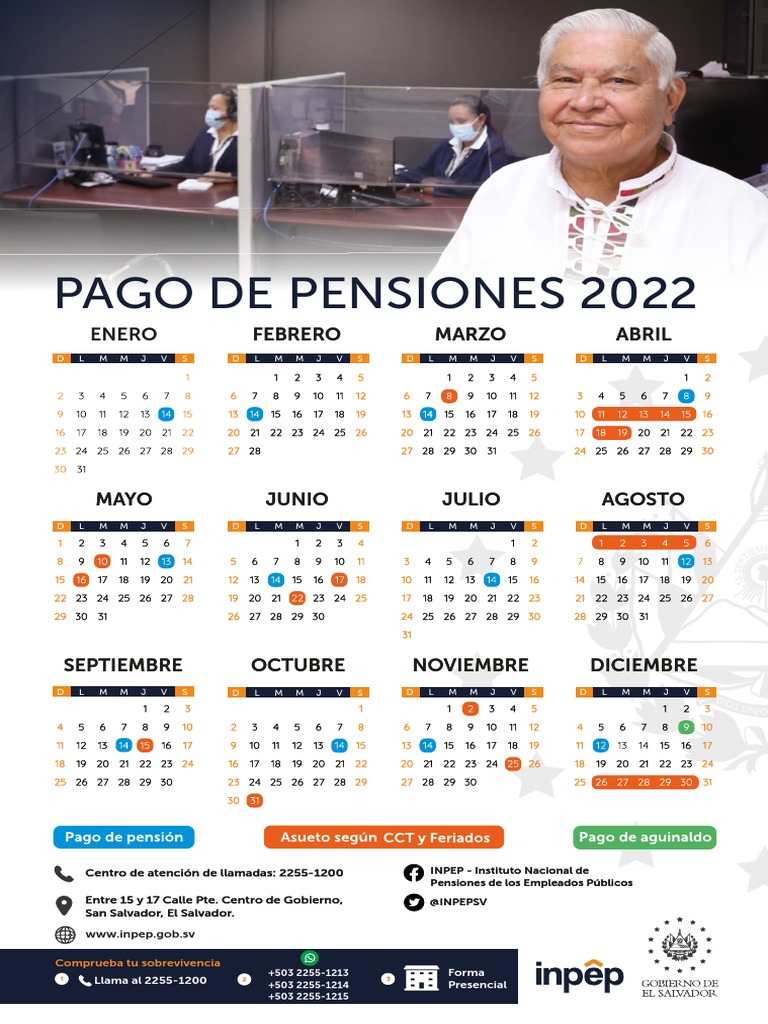 Calendario INPEP 2022 PDF