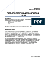 Product Discontinuance Notification PDN1708: Description