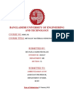 Bangladesh University of Engineering and Technology: Course No: Course Title