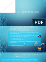 Clil: Electrical Circuits: Manuel Camerucci, 3° QUADRIENNALE 2021-2022