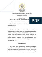 Aroldo Wilson Quiroz Monsalvo Magistrado Ponente SC2905-2021 Radicación N° 11001-31-03-032-2015-00230-01