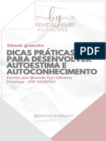 Ebook Gratuito - Dicas Práticas para Desenvolver Autoestima e Autoconhecimento - Psicobrendayuri