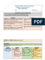 Malla Curricular Tecnologia e Informatica Grado Primero