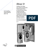 Altivar 31: Guide Simplifié Simplified Manual Kurzanleitung Guía Simplificada Guida Semplificata