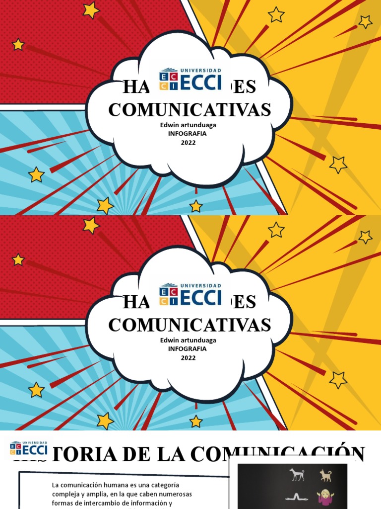 Comic Style Infographics by Slidesgo | PDF | Comunicación | Aprendizaje