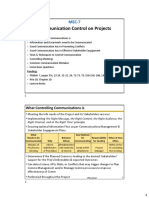 Communication Control On Projects: What Controlling Communications Is