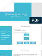 Soutenance de Stage