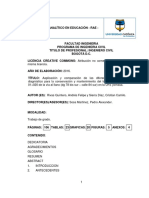 Modelo - RAE - INGENIERIA CIVIL