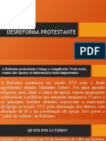 Encontro 02 - Desreforma Protestante (22!12!2021)