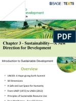 Chapter 3 - Sustainability-A New Direction For Development