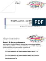 Aula III Instalações hidrosanitarias