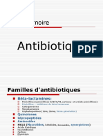 Aide Mémoire Antibiotiques