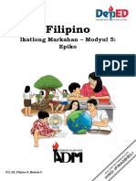 Filipino9 Q3 Mod5 Epiko FINAL