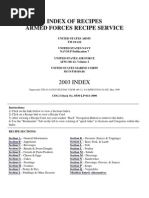 Download US Armed Forces Food Recipes - 2003 by doc57820 SN55480970 doc pdf
