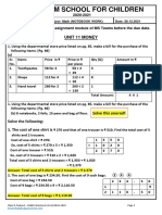 Unit 11 Ex 11.1 NB Work