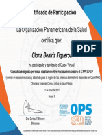 Capacitación para Personal Sanitario Sobre Vacunación Contra El COVID 19 2021-Certificado Del Curso 1274151