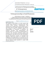 International Journal of Entrepreneurship & Technopreneur: Abstracts
