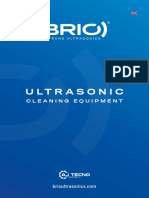 Catalogue BRIO Ultrasonic Cleaning Equipment