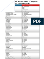 Computer and Internet Terms