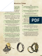 d100 - Minor Magical Items - GM Binder