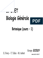 L1 Cours Botanique 1