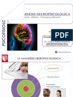 Neuropsicología - Sesión 5 - Anamnesis Neuropsicológica