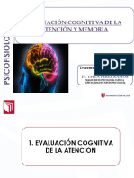 Neuropsicología - Sesión 7 - Evaluación Cognitiva de La Atención y Memoria
