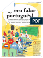 Quero Falar Portugues (Artigo de Revista)