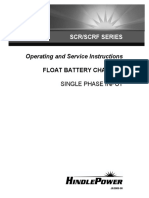 Operating and Service Instructions: Float Battery Charger