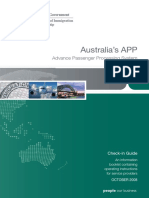 Australia's App: Advance Passenger Processing System