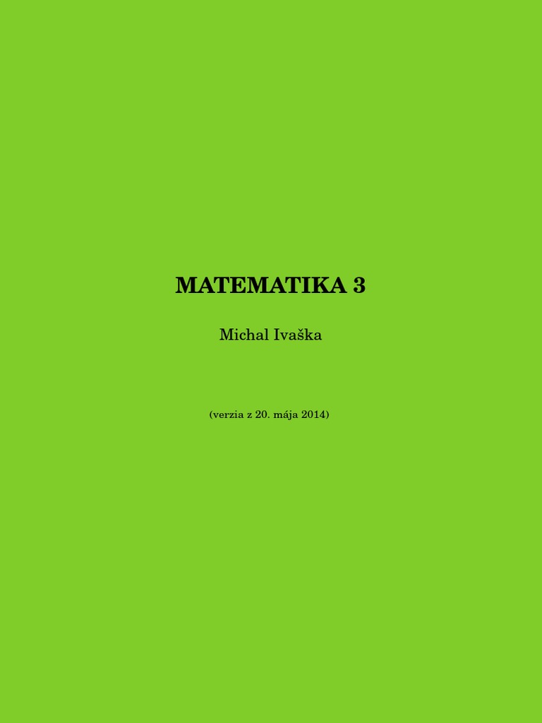 Mat 3 | PDF