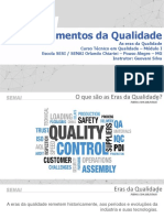 Fundamentos das Eras da Qualidade