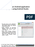 Create Android App in Android Studio Using Basic Template