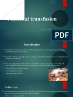 Placental Transfusion Methods and Factors that Determine Magnitude