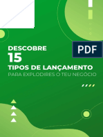 15 Tipos de Lançamentos