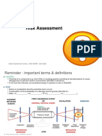 Risk Assessment: - Safety Engineering Training - HDD ENSPD - 2021/2022