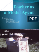 The Teacher As Model Agent