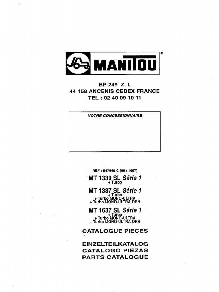 MT 1330 1337 1637 | PDF