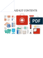 First Aid Kit Contents