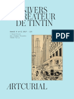 L'Univers Du Créateur de Tintin: Samedi 8 Avril 2017 - 11h 7 Rond-Point Des Champs-Élysées 75008 Paris