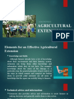 (Week 4-5) Agricultural Extension