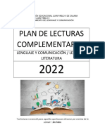 Plan Lector General 2022