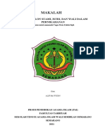 Makalah Syarat Calon Suami, Istri, Dan Wali Makul Fikih