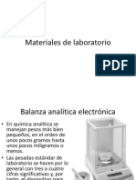 Materiales de Laboratorio